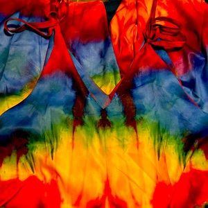 Tye dye romper